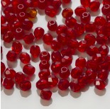 Zdjęcie - Fire Polish Siam Ruby (90090) 3mm